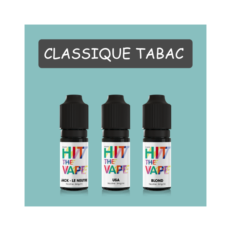 Pack de 3 liquides Hit The Vape