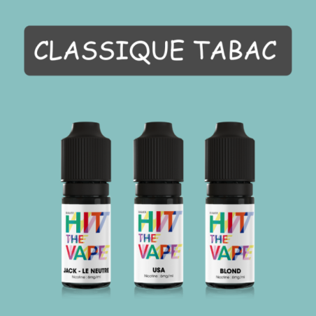 Pack de 3 liquides Hit The Vape